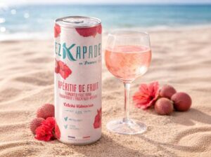 EZKAPADE Pétillant de Fruit Letchi Hibiscus 25cl 4,2% vol