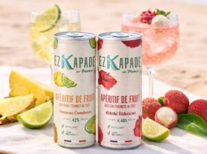 EZKAPADE Pack mixte Ananas / Letchi 25cl 4,2% vol